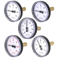 Bimetall-Thermometer-Serie, DN15 (1/2"), Ø...