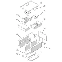 ETA 001-1800-06-E Brennkammer komplett, mit Schutzwall |...