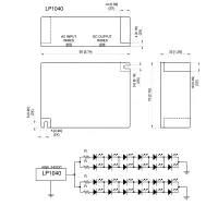 HS LP1040-22-C1750 Konstantstrom LED-Treiber, 40W,...