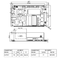 FSP150-1H35-36 open-frame Schaltnetzteil, 150W, 36V-, 4,17A