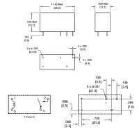 ZETTLER AZ763-1AE-12D PCB Leistungsrelais 12VDC | 1...
