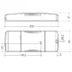 TRIDONIC LCAI 35W 350mA-900mA ECO SR LED-Treiber, 35W, einstellbar, Universal-Dimm