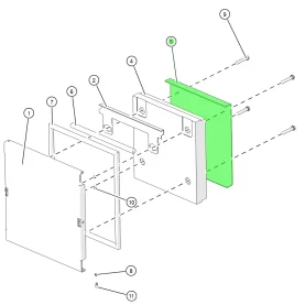 ETA SH 20-60 Innenblech für Fülltüre