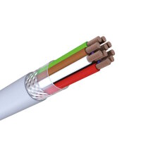 LiYCY Steuerleitung geschirmt | 10x0,14mm² Grau 10m