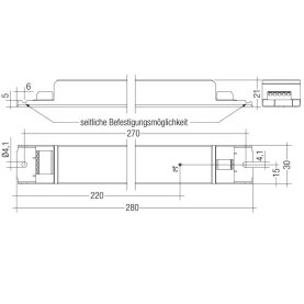 TRIDONIC LC 25W 100-500mA flexC lp EXC Konstantstrom LED-Treiber, 25W, einstellbar