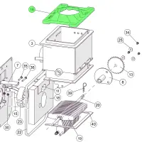 ETA 019-1141-01 Brennkammerabdeckung | PC20-32