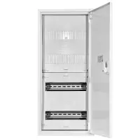 Aufputz Wandverteiler Komplettschrank IP43 | 1x4-reihig...