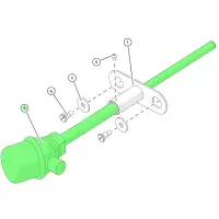 ETA 41891 Feuerraumtemperaturfühler Pt10Rh-Pt...