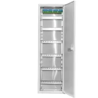 Aufputz Wandverteiler Komplettschrank IP43 | 1x6-reihig...