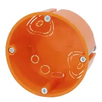 KAISER Hohlwand Gerätedose, Tiefe 49mm, Orange, 25...
