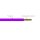H05V-K 1,00mm² Aderleitung flexibel | Schaltlitze 100m Violett