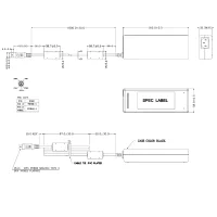 FSP FSP084-DIBAN2 Desktop-Schaltnetzteil, 84W, 12V-, 7A, Mini-DIN-Stecker 4-polig