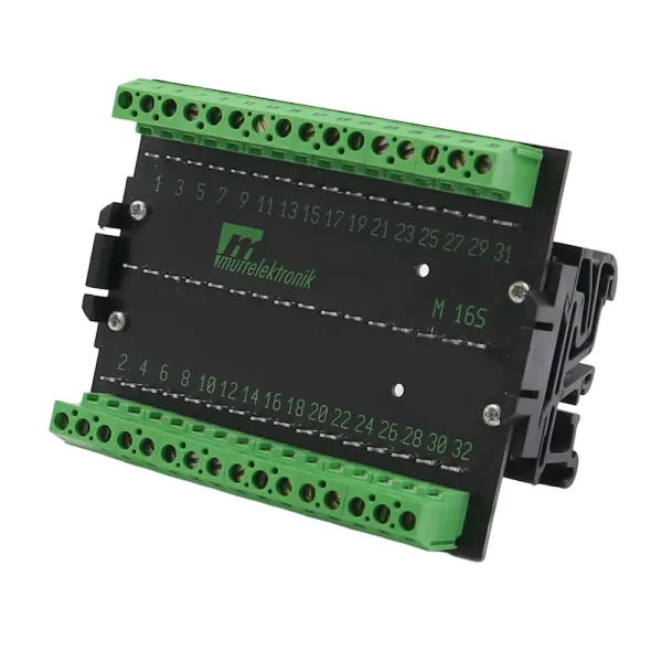 MURR ELEKTRONIK MKS-M 16S Hutschienen-Montagebaustein zur freien Bestückung