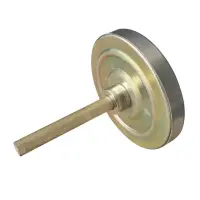 Bimetall-Einsteckthermometer 0 bis +120°C Blau | Fühler 7x50mm | Ø 64mm