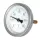 Bimetall-Einsteckthermometer 0 bis +120°C Blau | Fühler 7x50mm | Ø 64mm