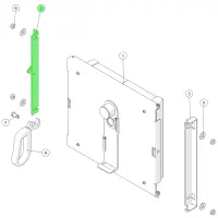 ETA SH 20-30 / HACK 20-90 / PE-K 32-90 Schließblech...