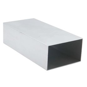 Aluminium Rechteckprofil, 80x50mm, Länge 162mm,...