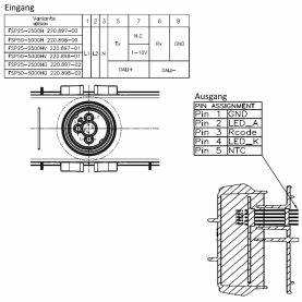 FSP50-5000H Konstantstrom-LED-Treiber, 50W, 560mA, 50-100V