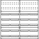 Aufputz Wandverteiler Komplettschrank, IP43, 4x7-reihig, 336TE (96TE Klemmraum)