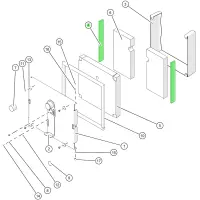ETA 001-1504-00 Schamottezentrierstreifen...