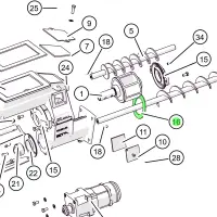ETA PE 15-25 / PE-K 32-220 / TWIN 15-25 Dichtung...