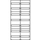 Wandverteiler Komplettschrank, UV2/7-140, IP30, UP, 2x7-reihig, 168TE (davon 48TE Klemmraum)