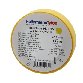 HelaTape Flex 15 PVC Elektro-Isolierband, B 15mm, L 10m,...