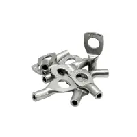 Rohrkabelschuh Kupfer verzinnt, 6mm², M8, 10 Stück