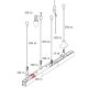 NORDIC-ALUMINIUM SKB10 Stahl-Montageklammern für 3-Phasen-Stromschienen