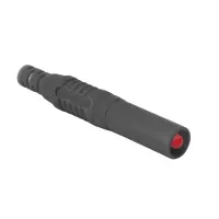Sicherheits-Bananenstecker 4mm Schwarz | CATII 1000V 32A...