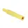 Sicherheits-Bananenstecker 4mm Gelb | CATII 1000V 32A isoliert Lötanschluss