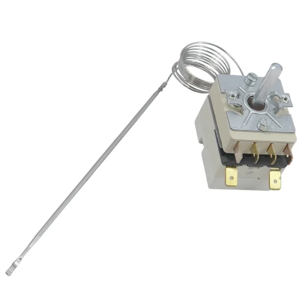 E.G.O 55.13662.020 Regelthermostat mit Schalter, 50...324°C, 16(4)A/400V~