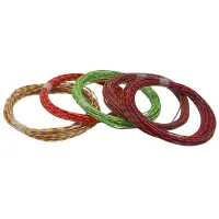 Sortiment zweifarbige Schaltlitzen 0,14mm² | 5x 5m...