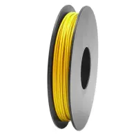 YV Schaltdraht 0,5mm Kupfer verzinnt | 25m Spule Gelb