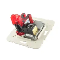 EFAPEL UP-Einsatz | Multimediadose R/TV/SAT, 2x RJ45 CAT.6