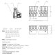 XY-System Stecker-Klemmleiste, RM5,08, 2,5mm², 12A/250V, grün, 8-polig, 5 Stück