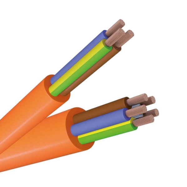 H07BQ-F PUR Netzkabel/Geräteanschlussleitungen, orange, 50m