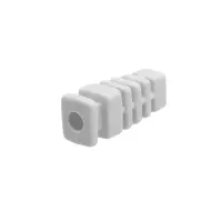 Knickschutztüllen bis Kabel-Ø 4mm | Weiß 10 Stück