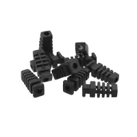 Knickschutztüllen bis Kabel-Ø 4mm | Schwarz...