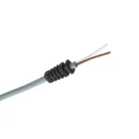 Knickschutztüllen bis Kabel-Ø 4mm | Schwarz 10 Stück