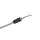 Knickschutztüllen bis Kabel-Ø 4mm | Schwarz 10 Stück