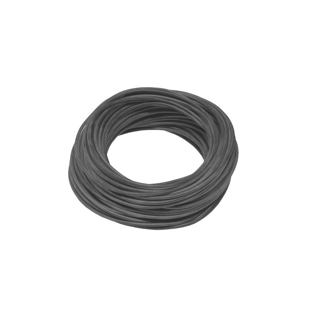 SiF Silikon-Schaltlitze 2,5mm², 10m Ring, schwarz