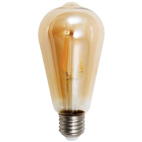 E27 LED Filament-Lampe, Retro, 4W, 420lm, warmweiß,...