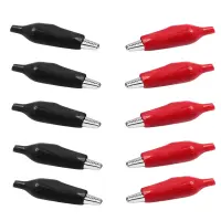Krokodilklemmen-Set 55mm Crimp-/Lötanschluss |...