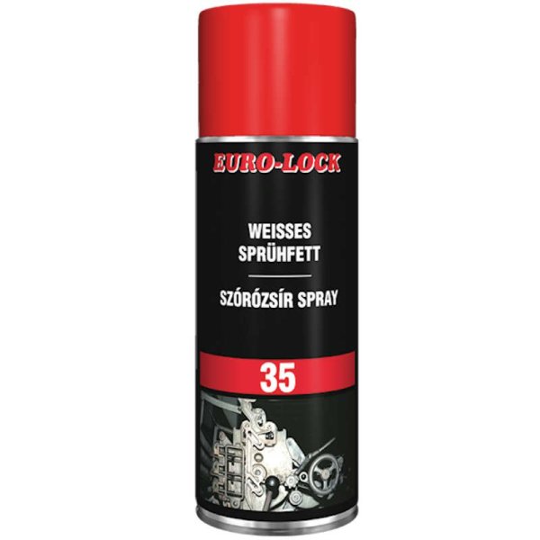 EURO-LOCK LOS 35 Sprühfett, weiß, 400ml Spraydose