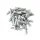 FISCHER S8 Dübel, Nylon, für Schrauben 4,5-6mm, 100 Stück