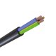 H05VV-F PVC Schlauchleitung, 3G1,0mm², schwarz, 10m