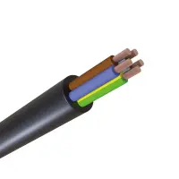 H07RN-F 5G2,5mm² Gummischlauchleitung | Schwarz...