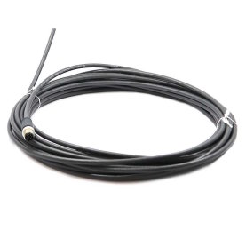 BINDER Serie 763 M12-A Kabel 5m, schwarz, Stecker 8-polig...
