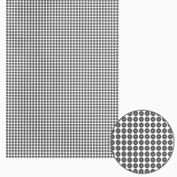 Punktrasterplatine 100x75x1,5mm | Raster 2,54mm 39 Reihen Cu 35µm